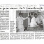 2003 Computer steuert die Schmerztherapie