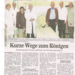 2005-08-20 Kurze Wege zum Röntgen