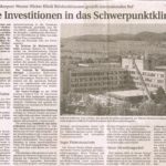 2012-10-10 Kräftige Investitionen in das Schwerpunktklinikum